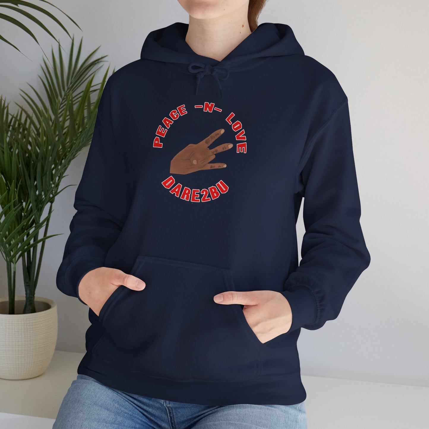 Peace "N" Love Hoodie — DARE2B0 Peace Sign Graphic Pullover