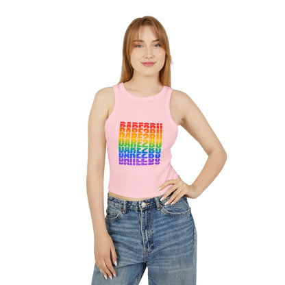 Rainbow BABE20II Graphic Racer Tank Top