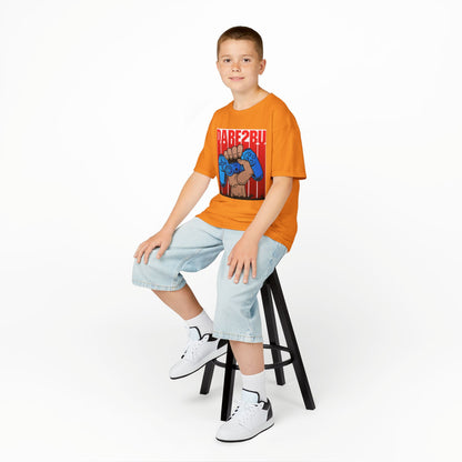 Kids Tee — "Game2Be" Fist with Blue Controllers Graphic
