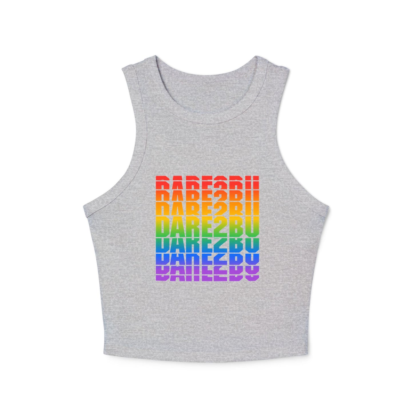 Rainbow BABE20II Graphic Racer Tank Top