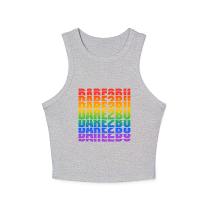 Rainbow BABE20II Graphic Racer Tank Top