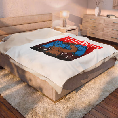Velveteen Plush Blanket — "Dab2Buy" Gamer Controller Graphic Throw
