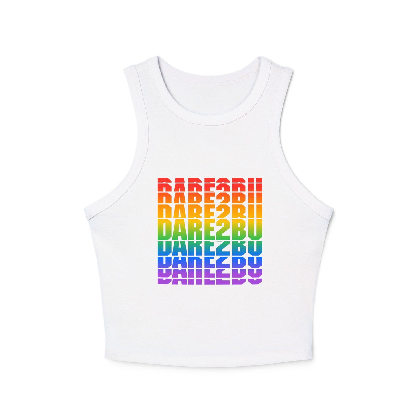 Rainbow BABE20II Graphic Racer Tank Top