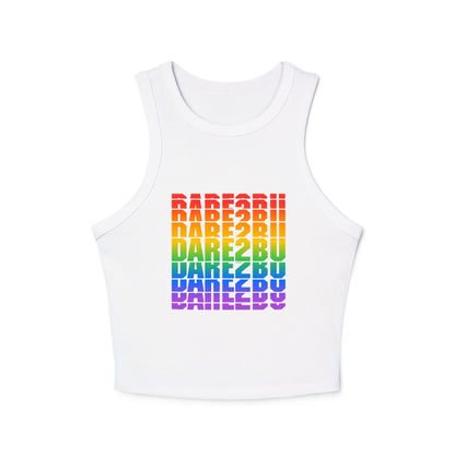 Rainbow BABE20II Graphic Racer Tank Top