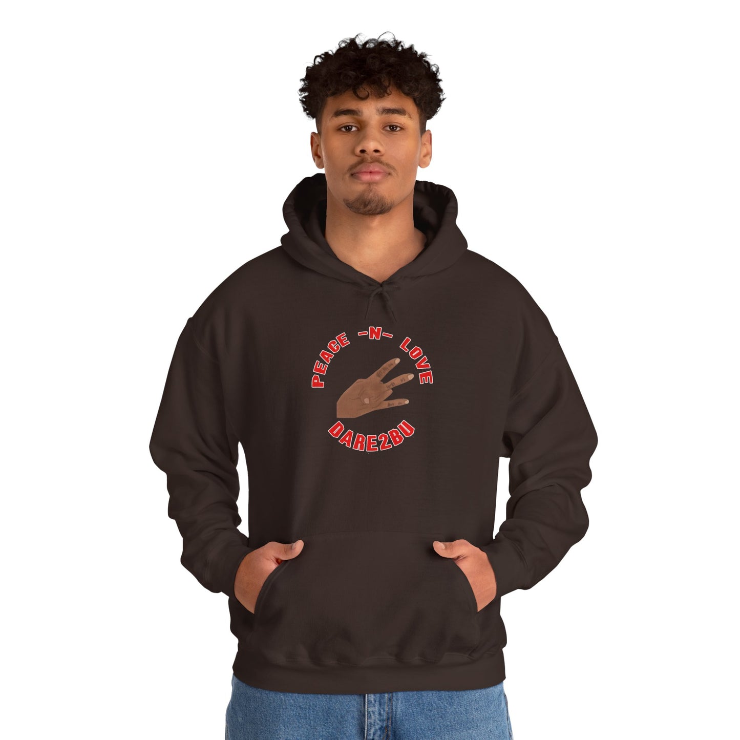 Peace "N" Love Hoodie — DARE2B0 Peace Sign Graphic Pullover