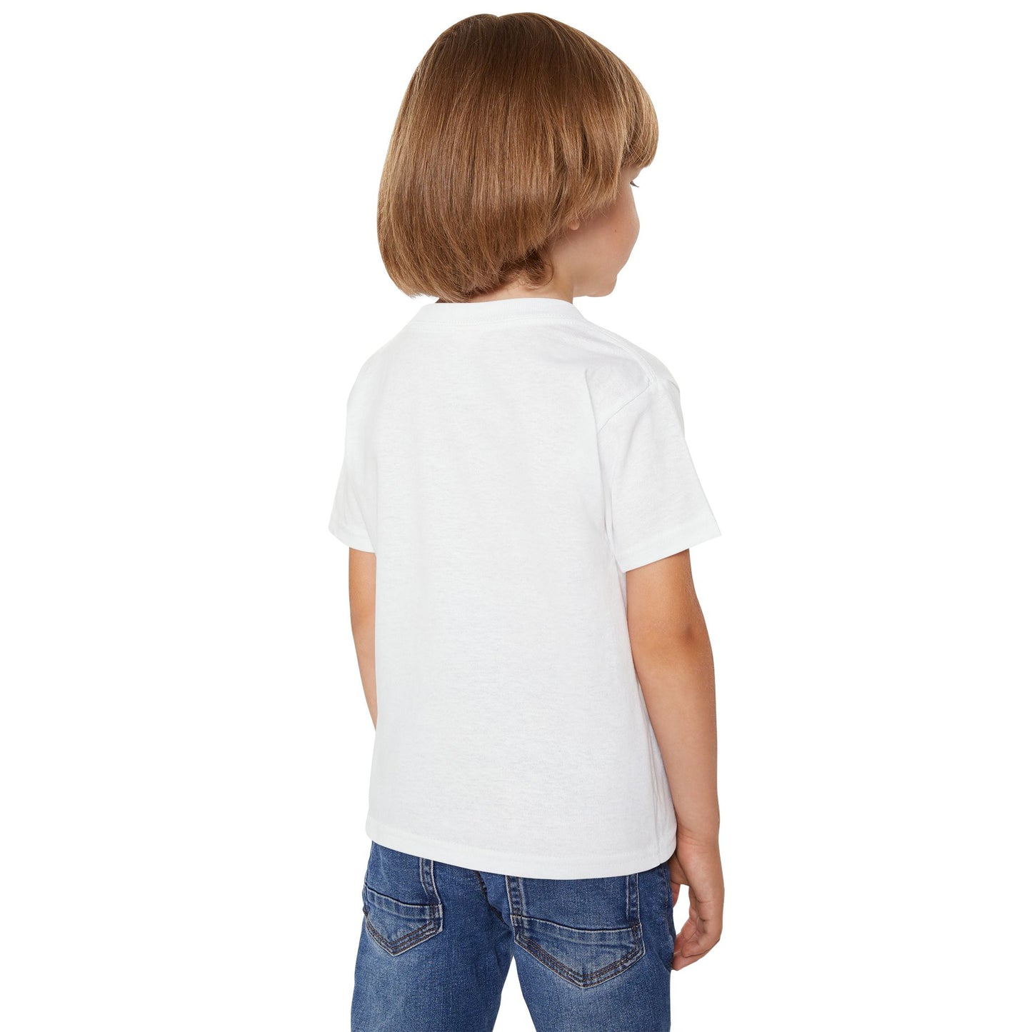 Toddler T‑Shirt — 'Game On' Controller Graphic (Rallying Fist, Red Gradient)