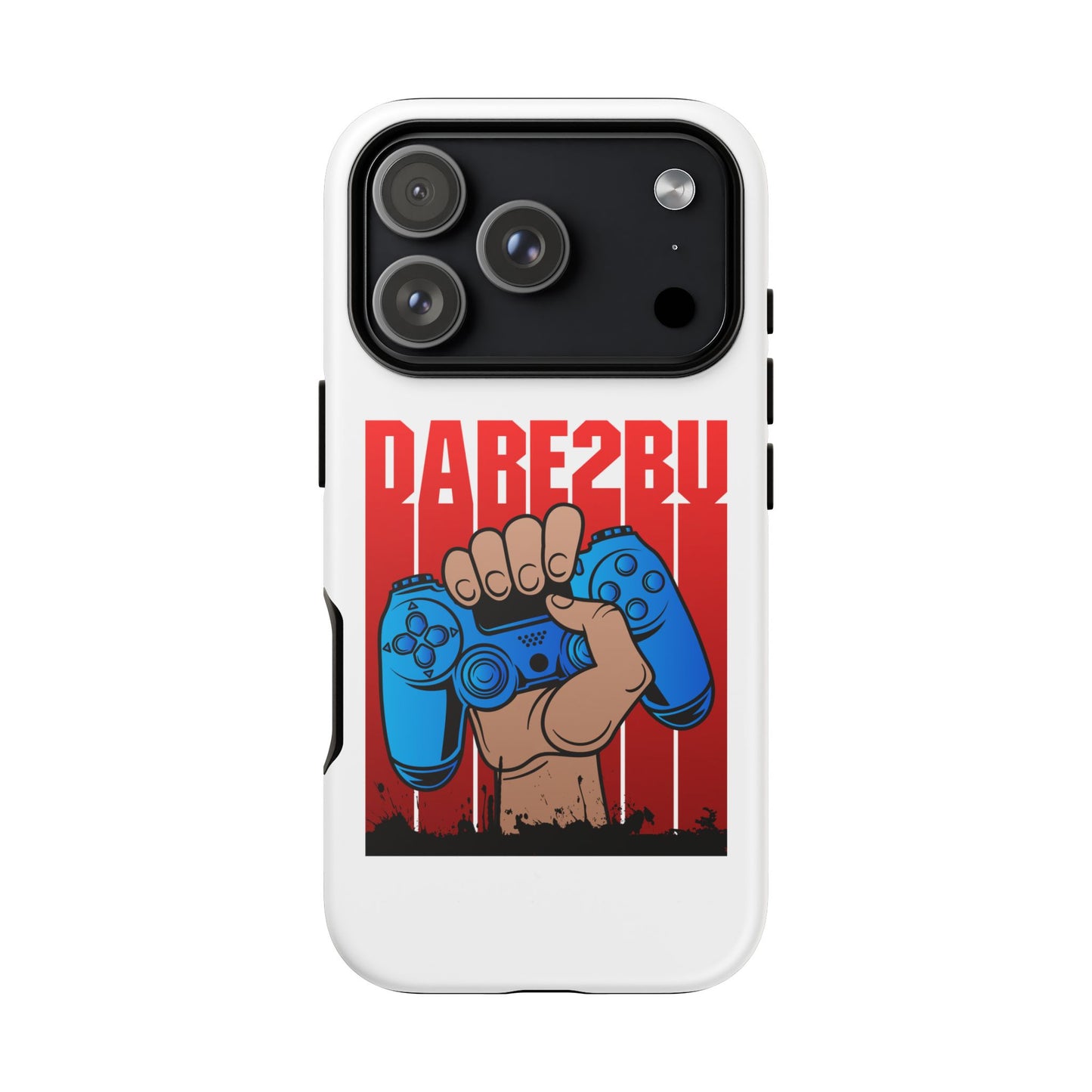 Phone Case – 'RARE2BY' Gamer Fist Controller Design, Protective Hard Phone Cover for Gamers