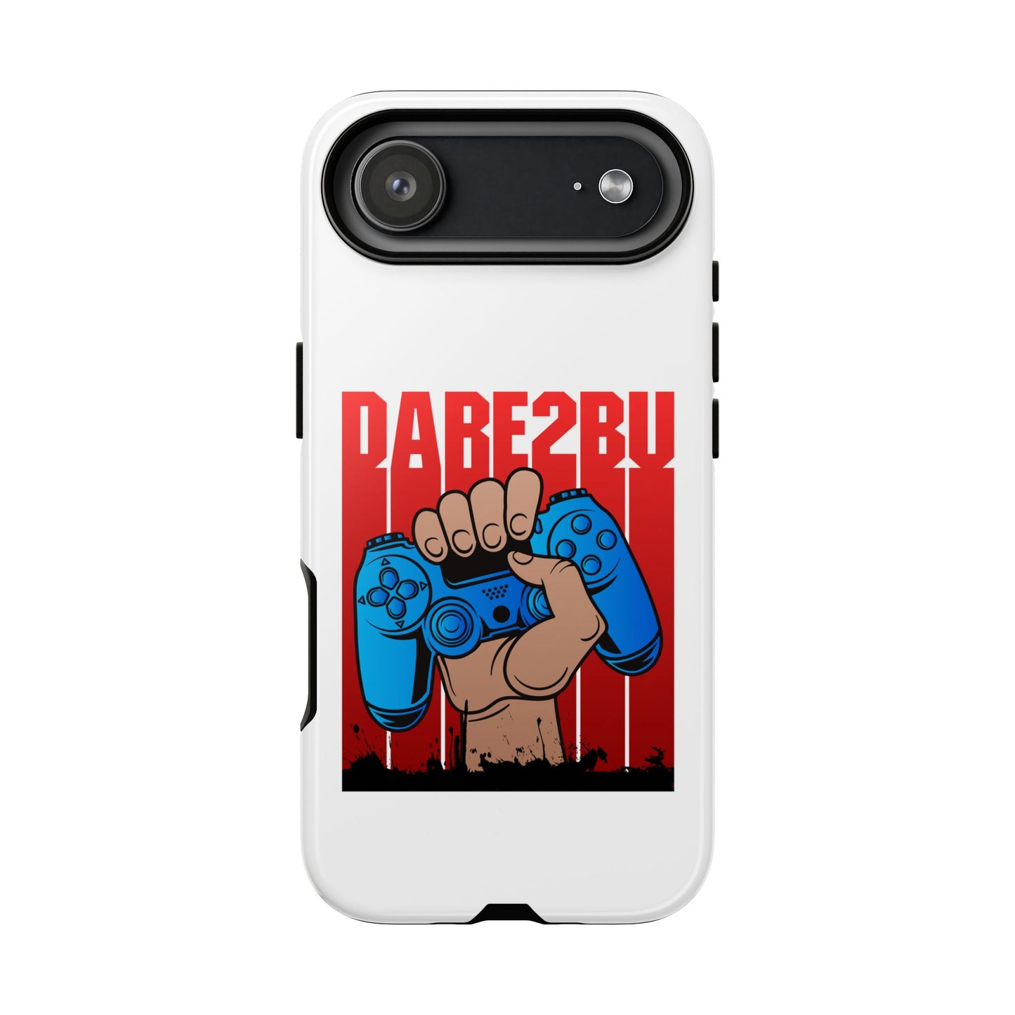 Phone Case – 'RARE2BY' Gamer Fist Controller Design, Protective Hard Phone Cover for Gamers