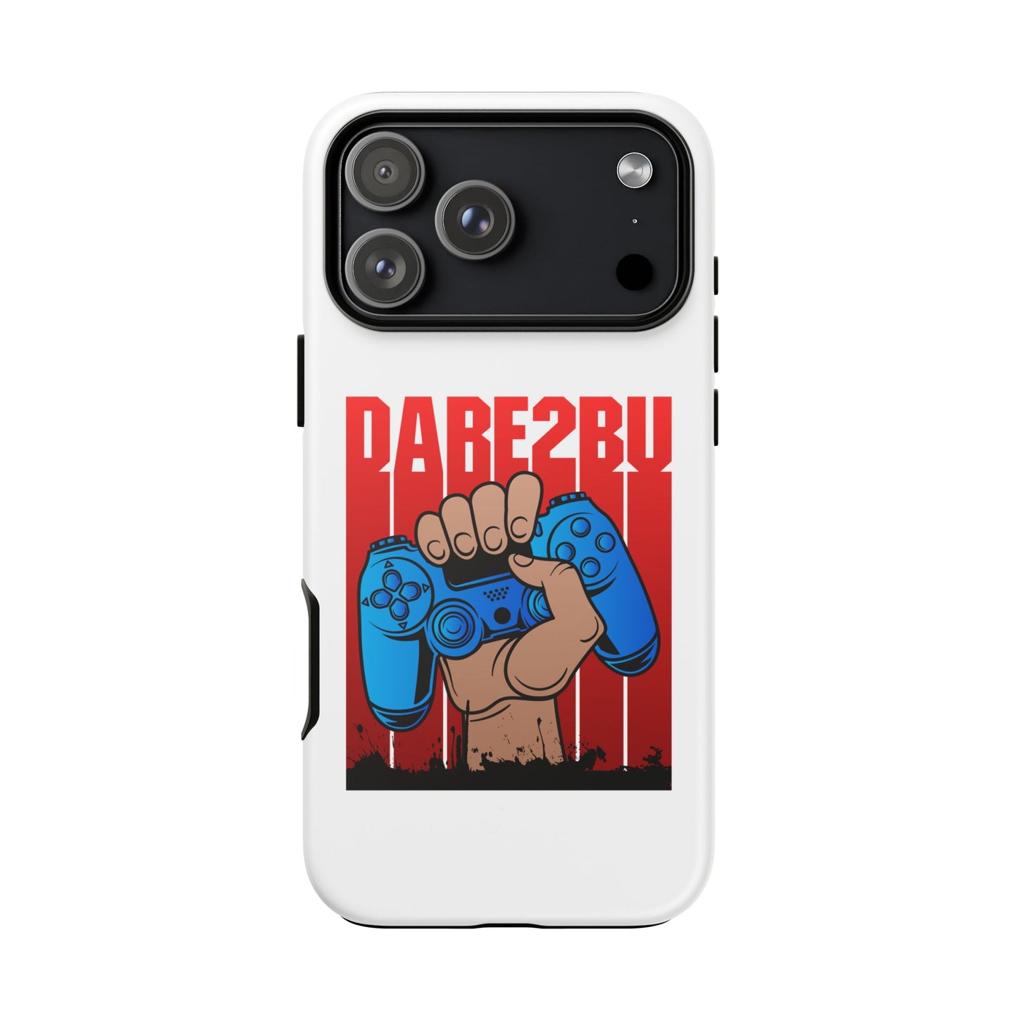Phone Case – 'RARE2BY' Gamer Fist Controller Design, Protective Hard Phone Cover for Gamers