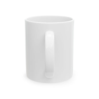 Rainbow 'DARE2BU' Ceramic Mug — Pride-Inspired Bold Typography Coffee Cup