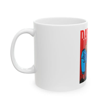 Gamer Fist Ceramic Mug – Blue Controller 'RABE2BU' Design