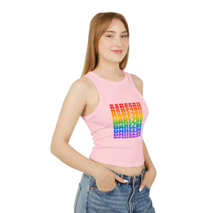 Rainbow BABE20II Graphic Racer Tank Top
