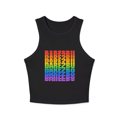 Rainbow BABE20II Graphic Racer Tank Top