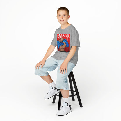 Kids Tee — "Game2Be" Fist with Blue Controllers Graphic