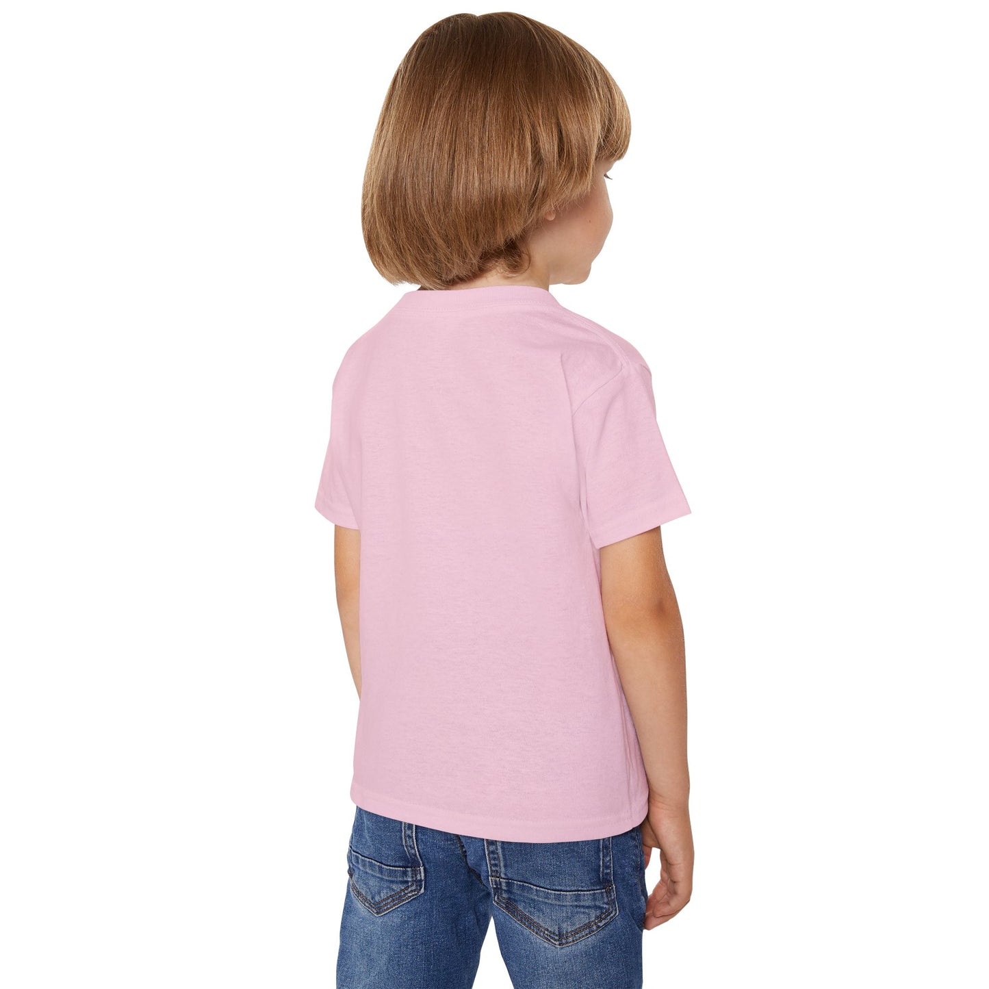 Toddler T-Shirt — 'Follow Your Dreams' Smiley Basketball Graphic