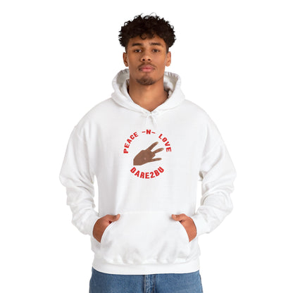 Peace "N" Love Hoodie — DARE2B0 Peace Sign Graphic Pullover