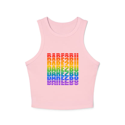 Rainbow BABE20II Graphic Racer Tank Top