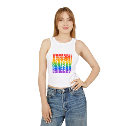 Rainbow BABE20II Graphic Racer Tank Top