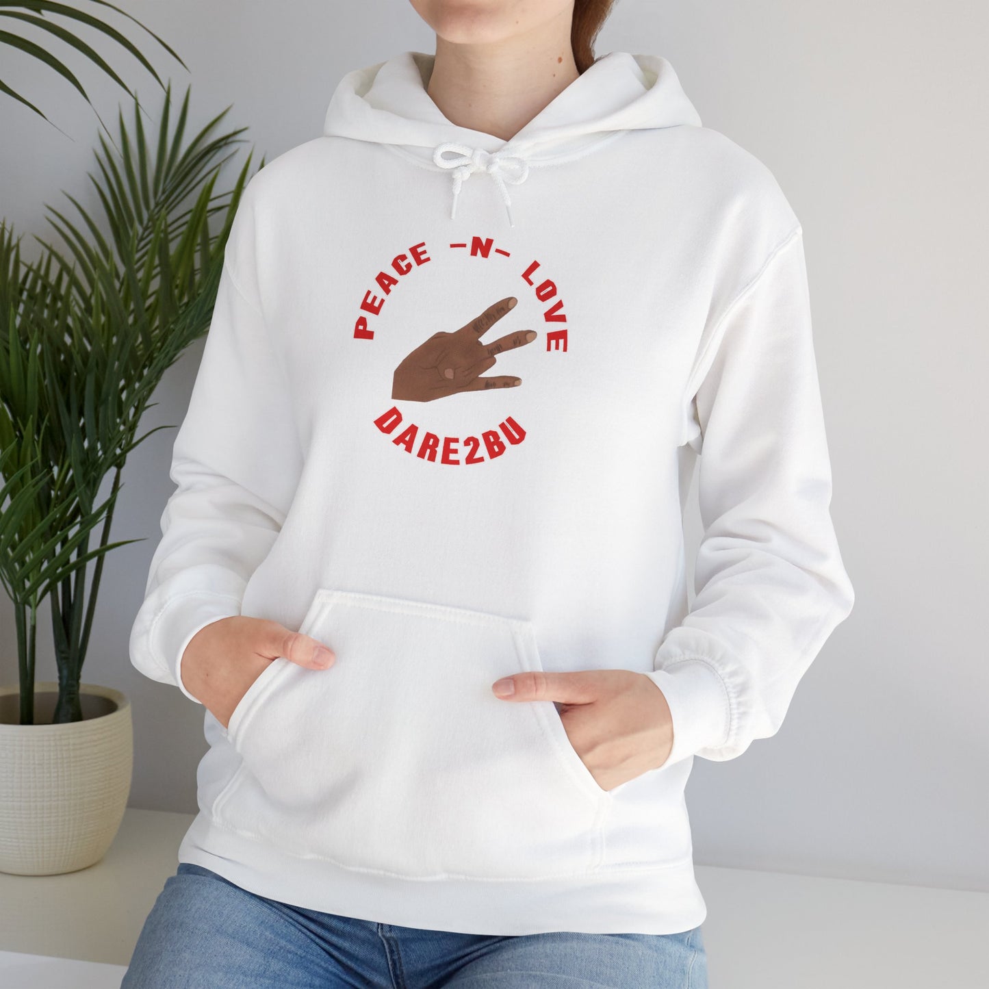 Peace "N" Love Hoodie — DARE2B0 Peace Sign Graphic Pullover