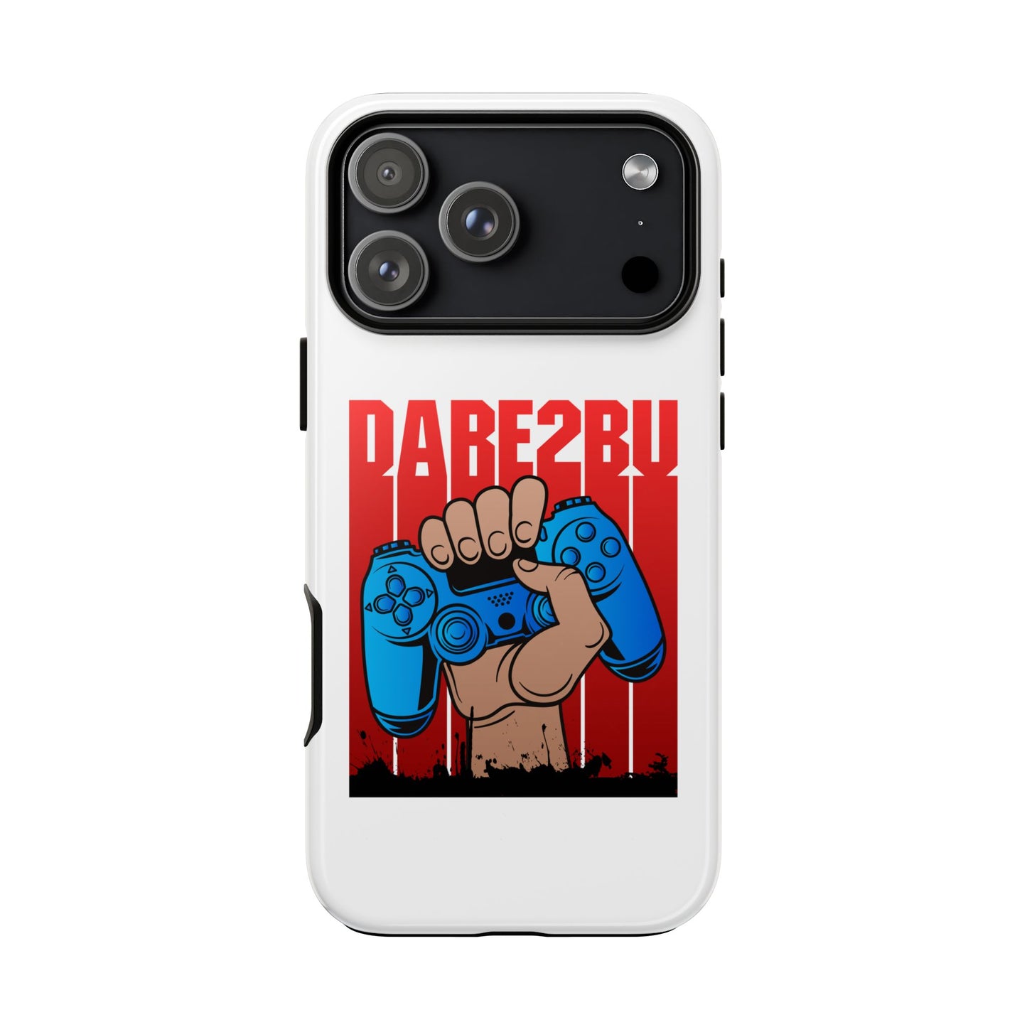 Phone Case – 'RARE2BY' Gamer Fist Controller Design, Protective Hard Phone Cover for Gamers