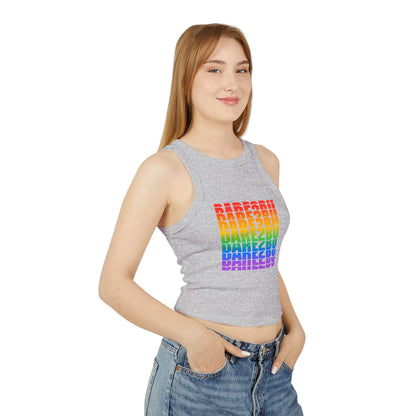 Rainbow BABE20II Graphic Racer Tank Top