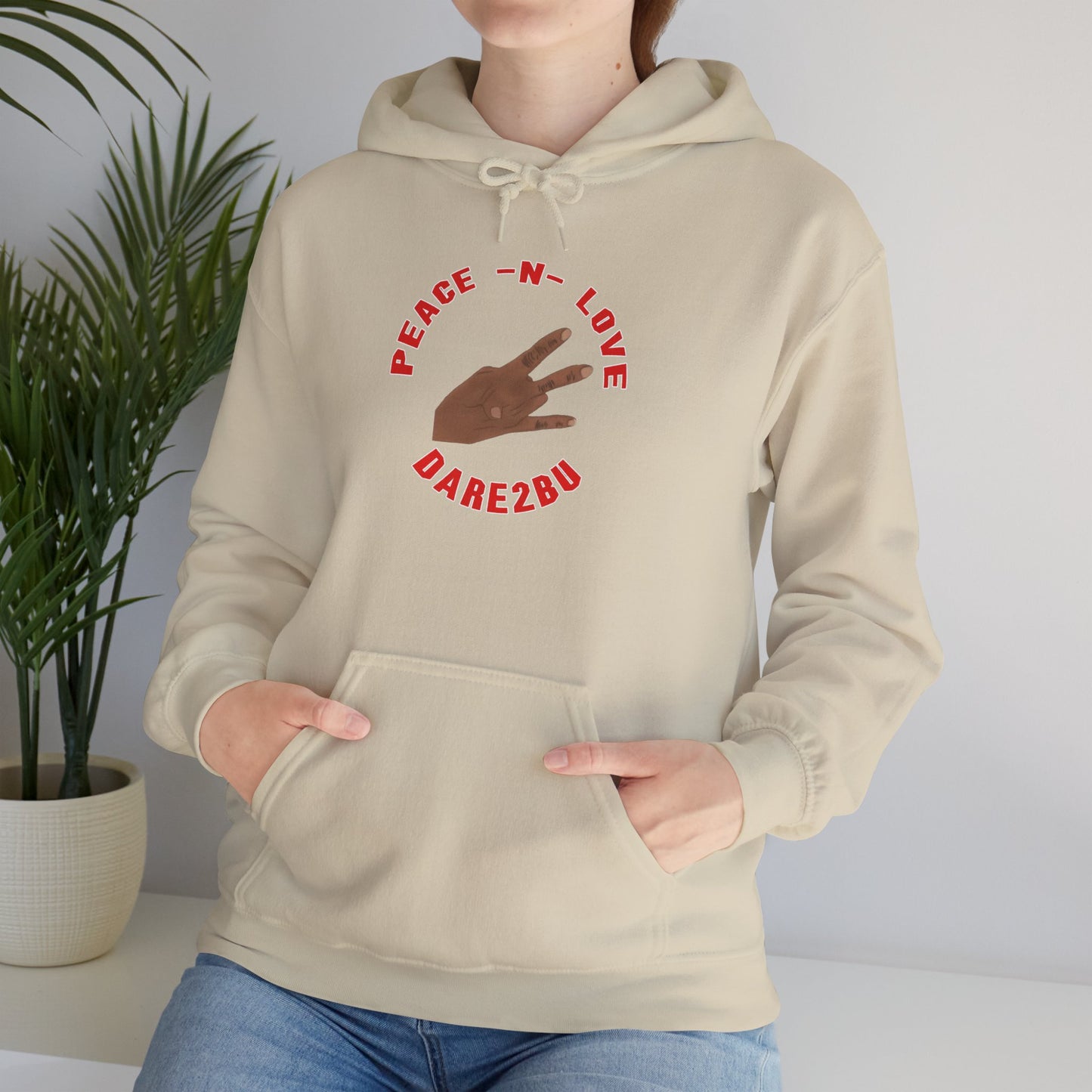 Peace "N" Love Hoodie — DARE2B0 Peace Sign Graphic Pullover