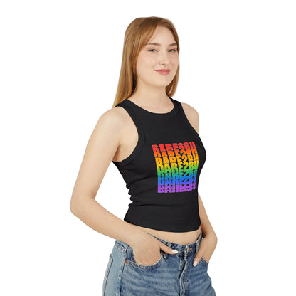 Rainbow BABE20II Graphic Racer Tank Top