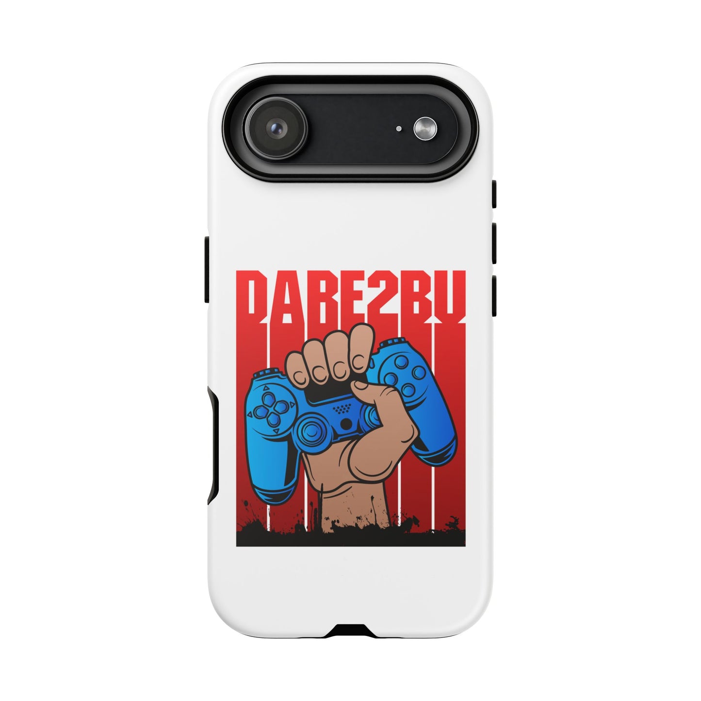 Phone Case – 'RARE2BY' Gamer Fist Controller Design, Protective Hard Phone Cover for Gamers