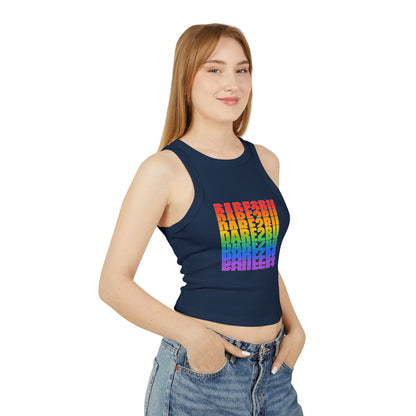 Rainbow BABE20II Graphic Racer Tank Top